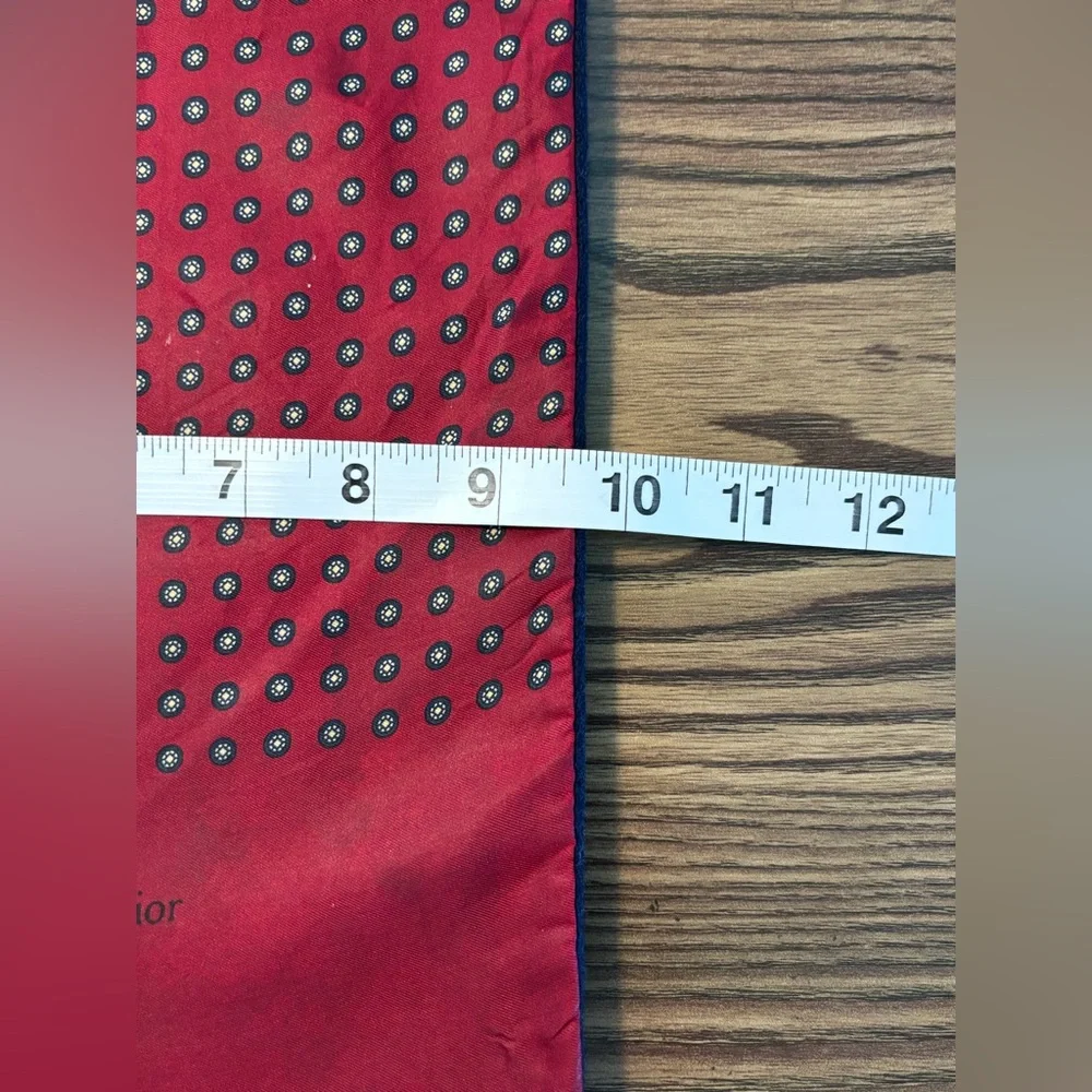 Christian Dior Tuxedo Style Scarf